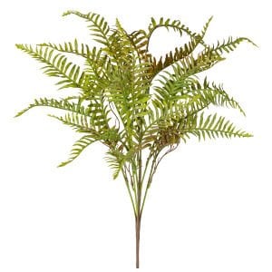 Yapay Fujer - Eğreltiotu Demet, Kızıl/Yeşil - 60 cm