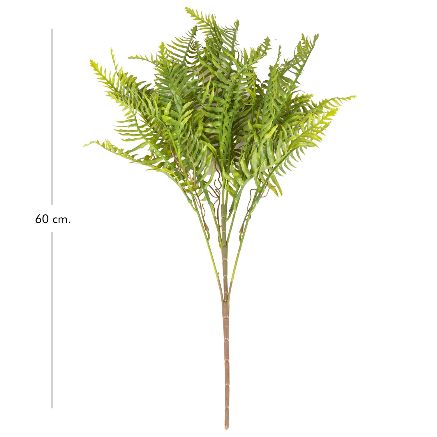 Yapay Fujer - Eğreltiotu Demet, Yeşil - 60 cm