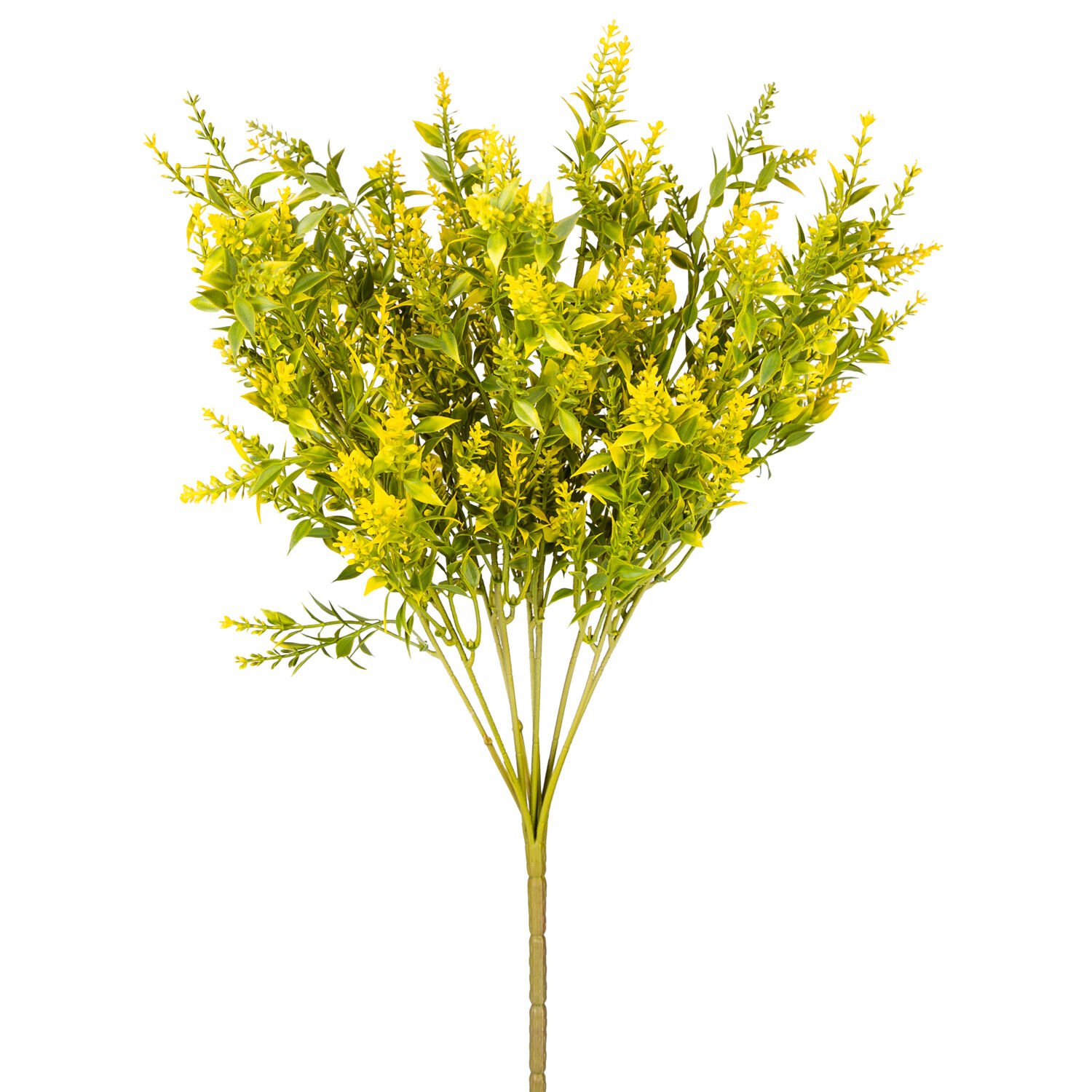 Yapay Çiçekli Bitki, Sarı - 55 cm