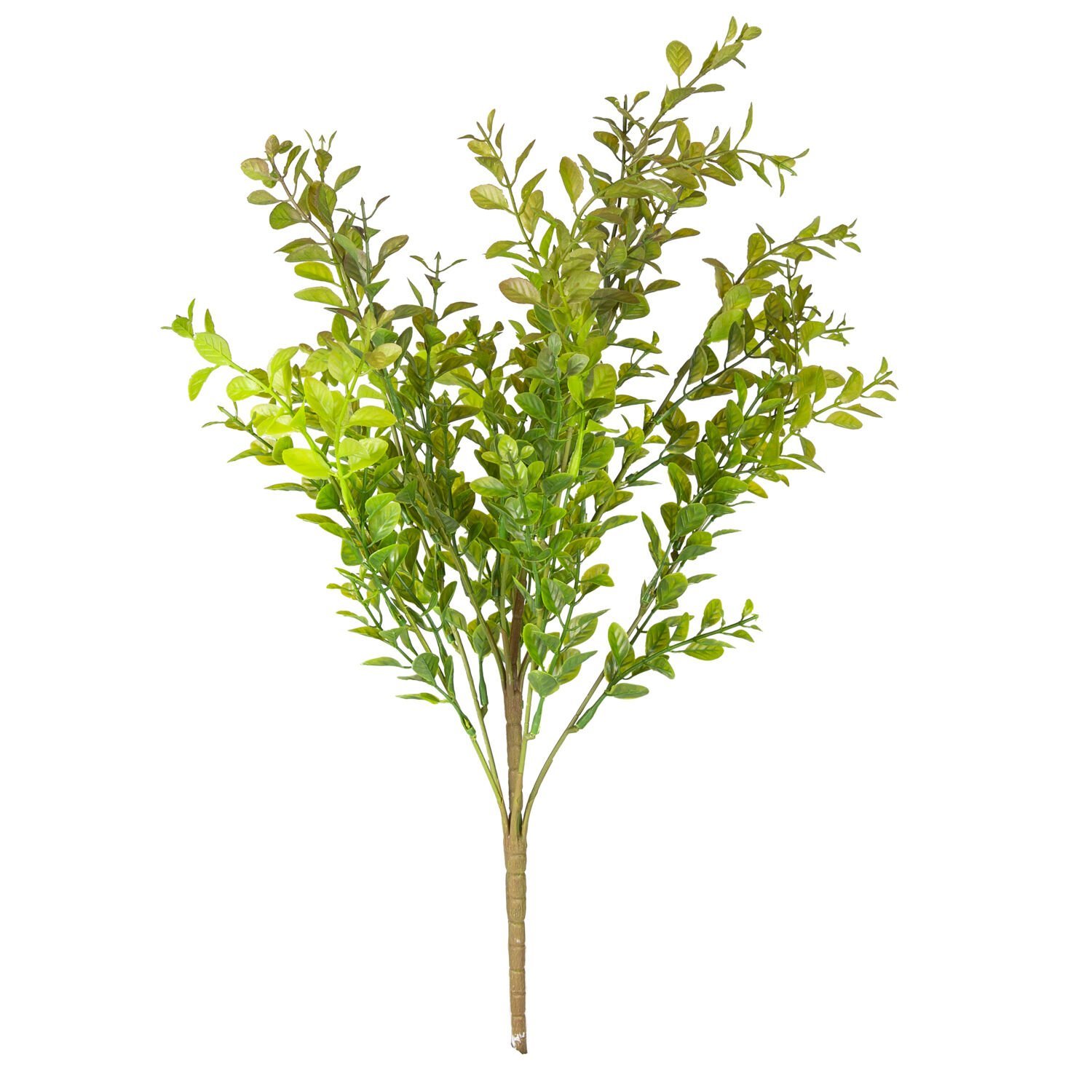 Yapay Bitki, Şimşir Demet, Kızıl/Yeşil - 55 cm