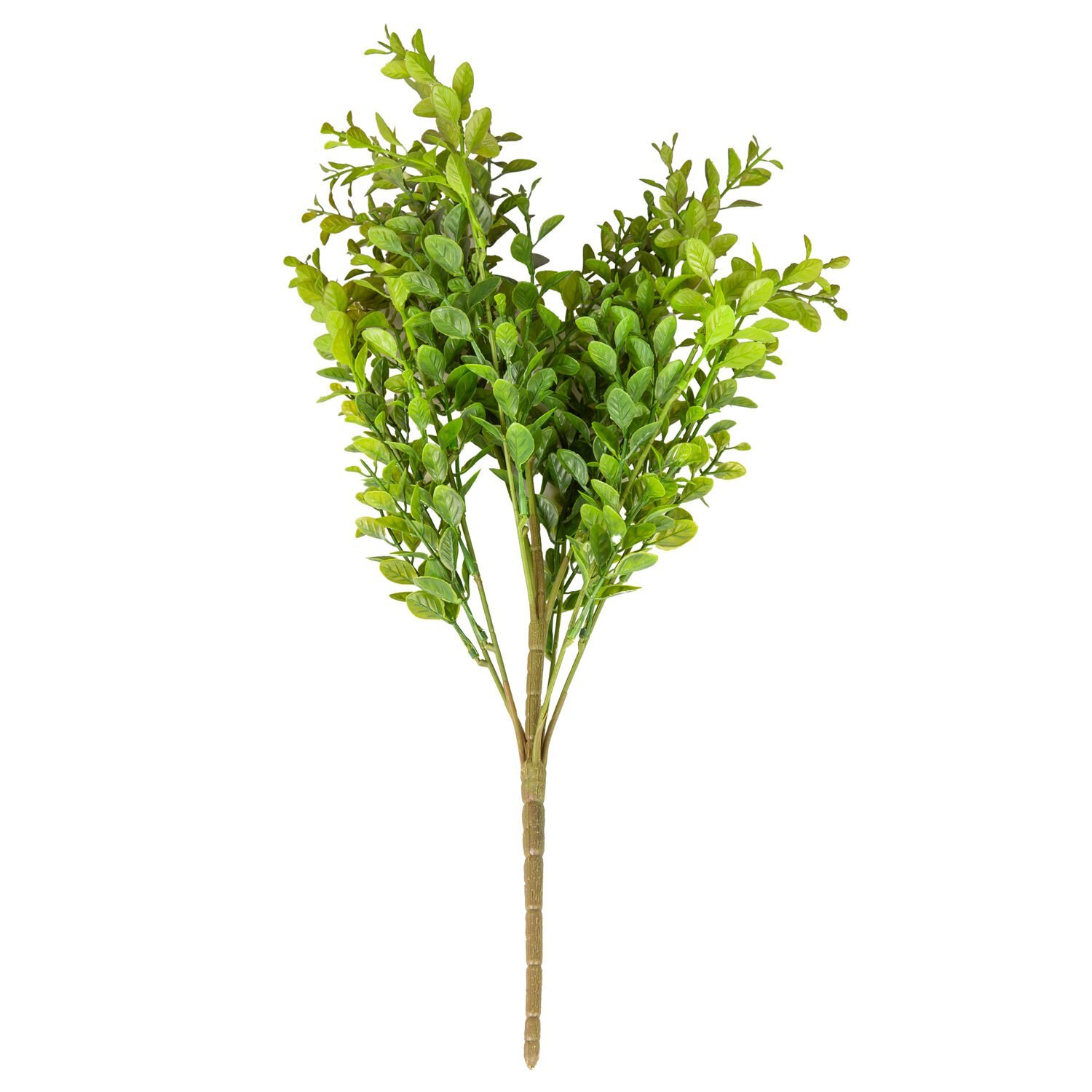 Yapay Bitki, Şimşir Demet, Kızıl/Yeşil - 55 cm