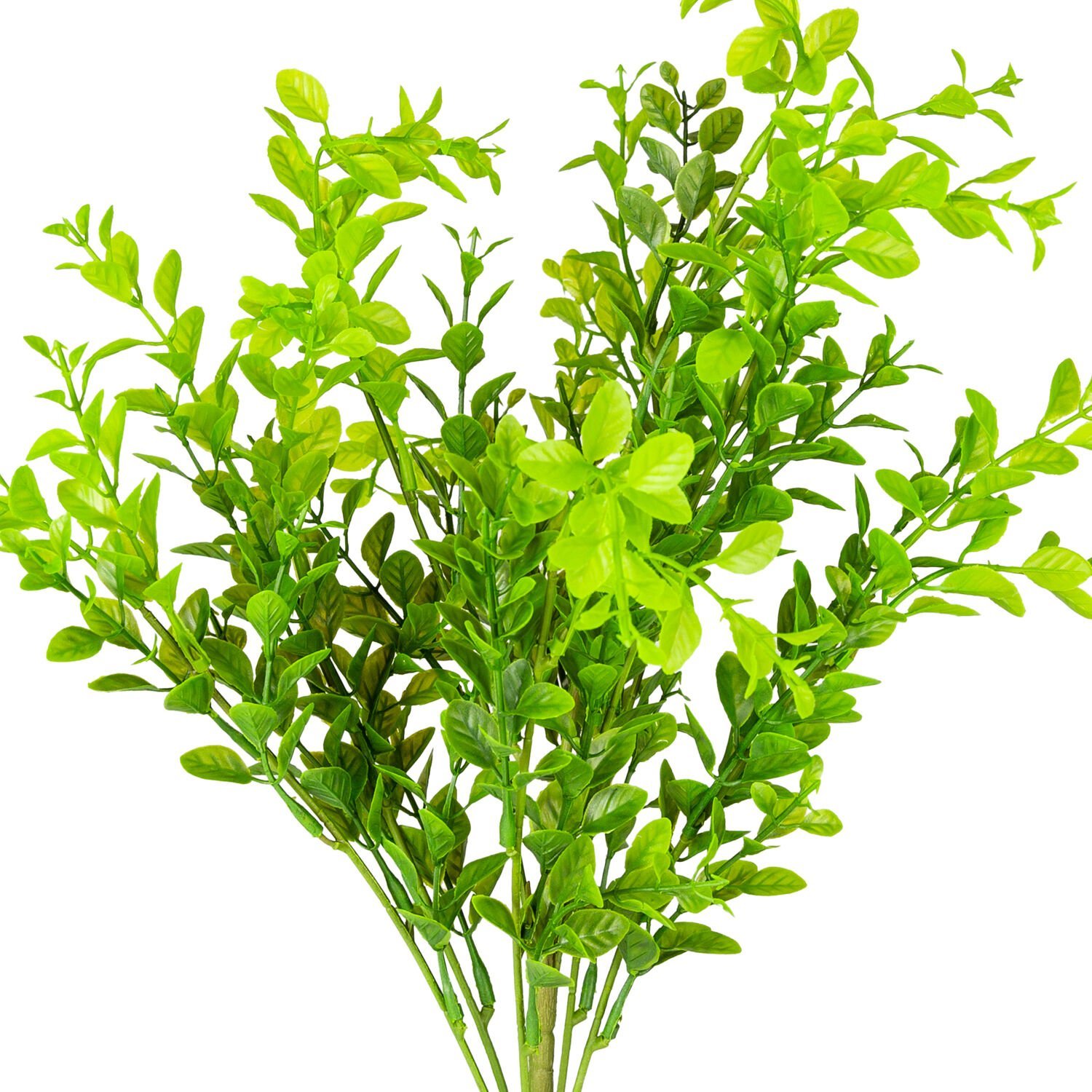 Yapay Bitki, Şimşir Demet, Açık Yeşil - 55 cm