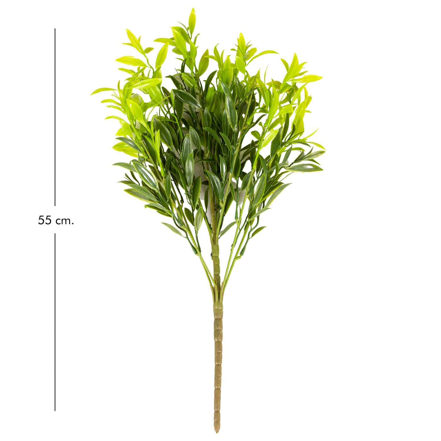 Yapay Çay Demeti, Açık Yeşil - 55 cm