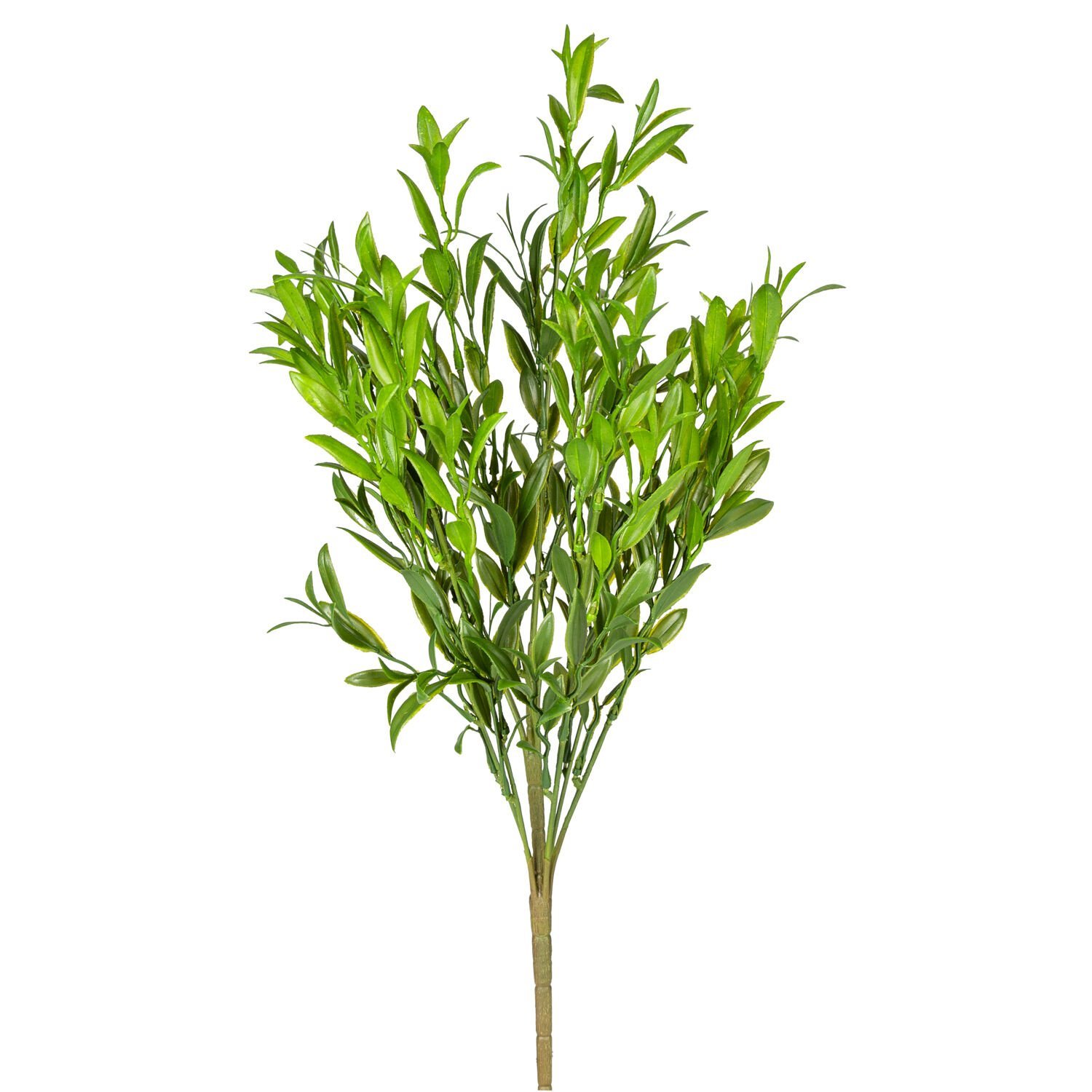 Yapay Çay Demeti, Koyu Yeşil - 55 cm