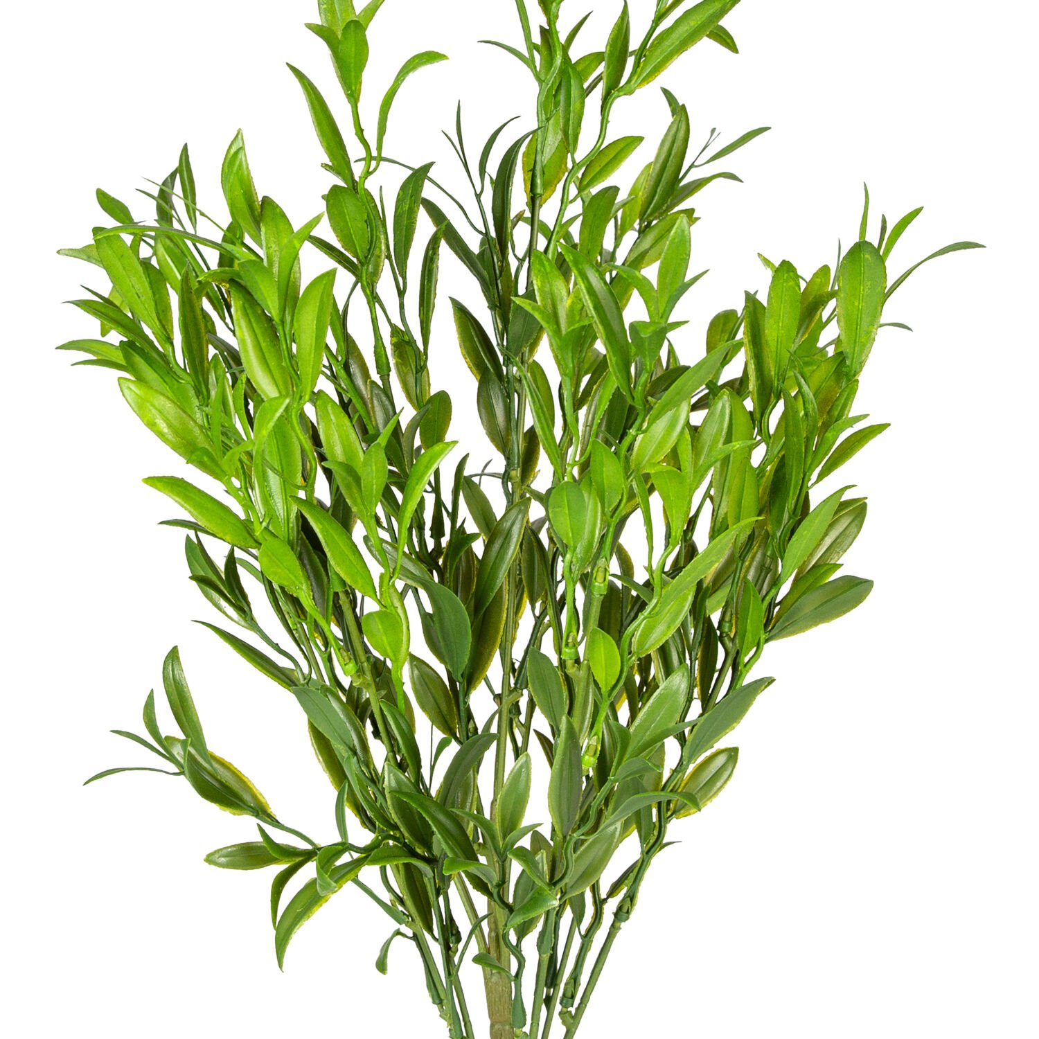 Yapay Çay Demeti, Koyu Yeşil - 55 cm