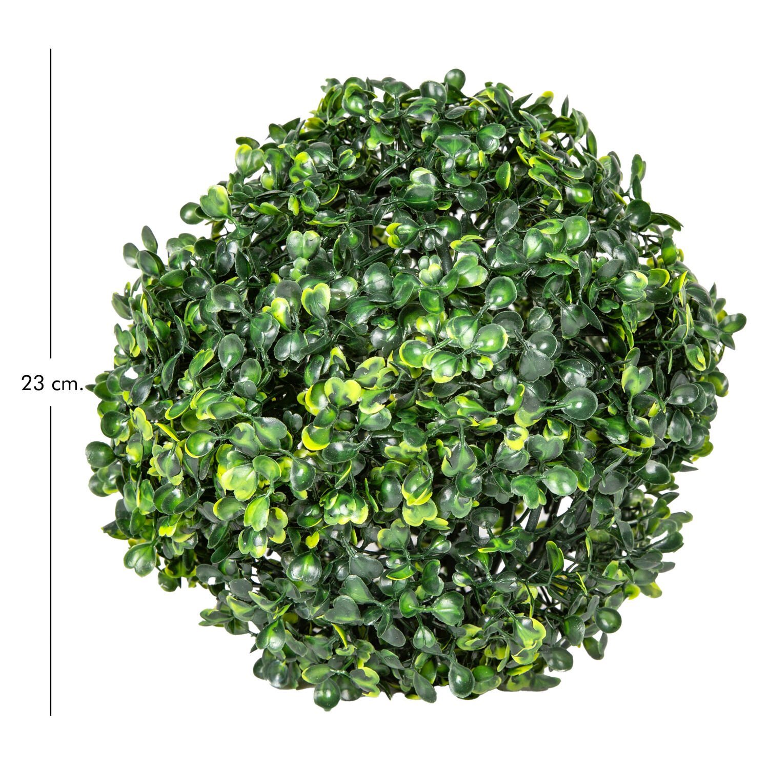 Yapay Yonca Şimşir Top - 23 cm