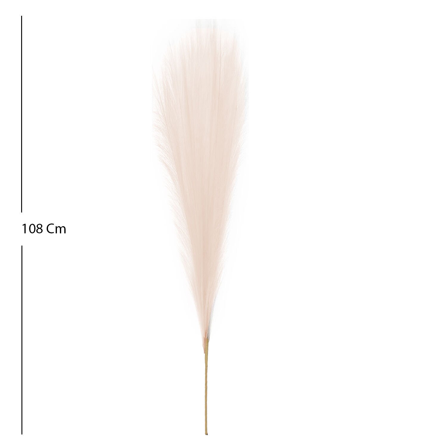 Yapay Bitki, Pampas, Krem - 108 cm