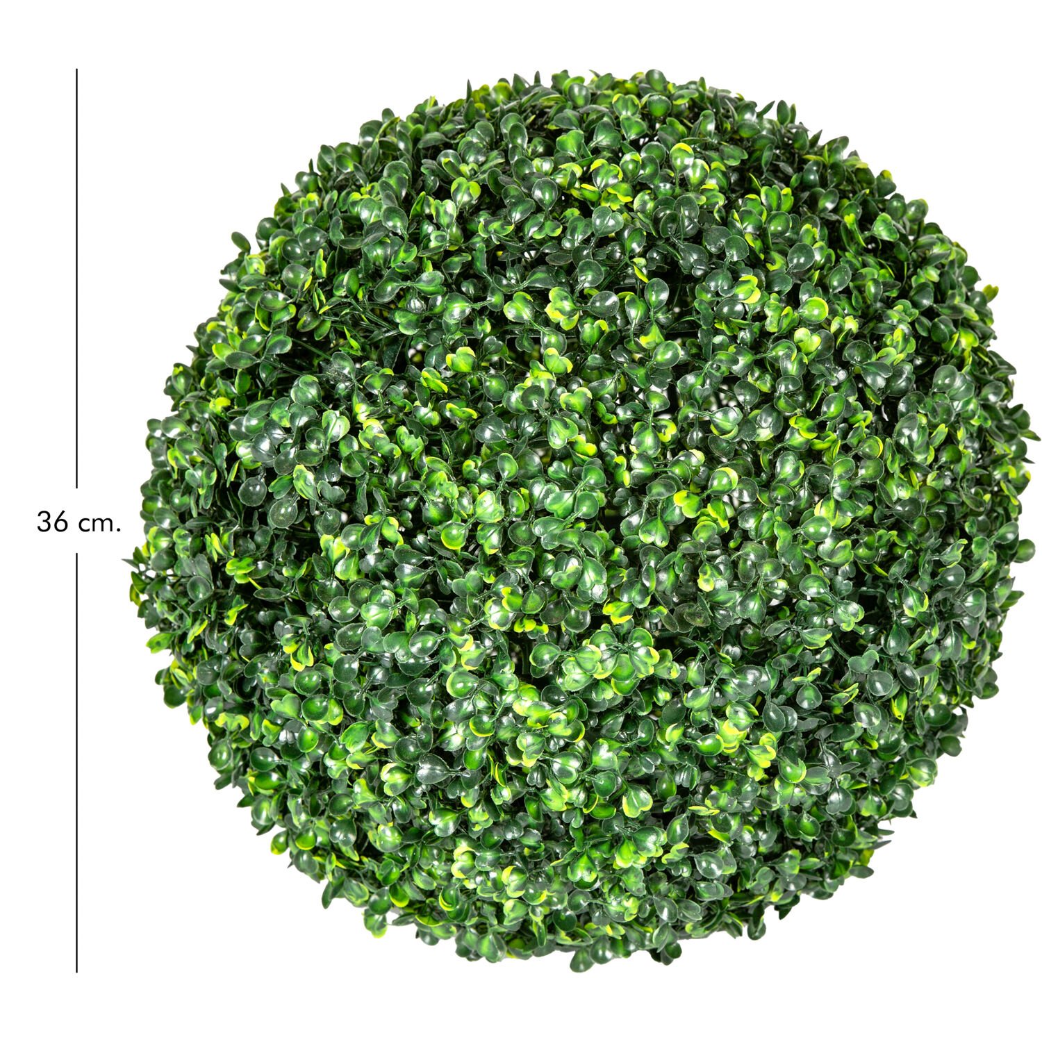 Yapay Yonca Şimşir Top - 36 cm