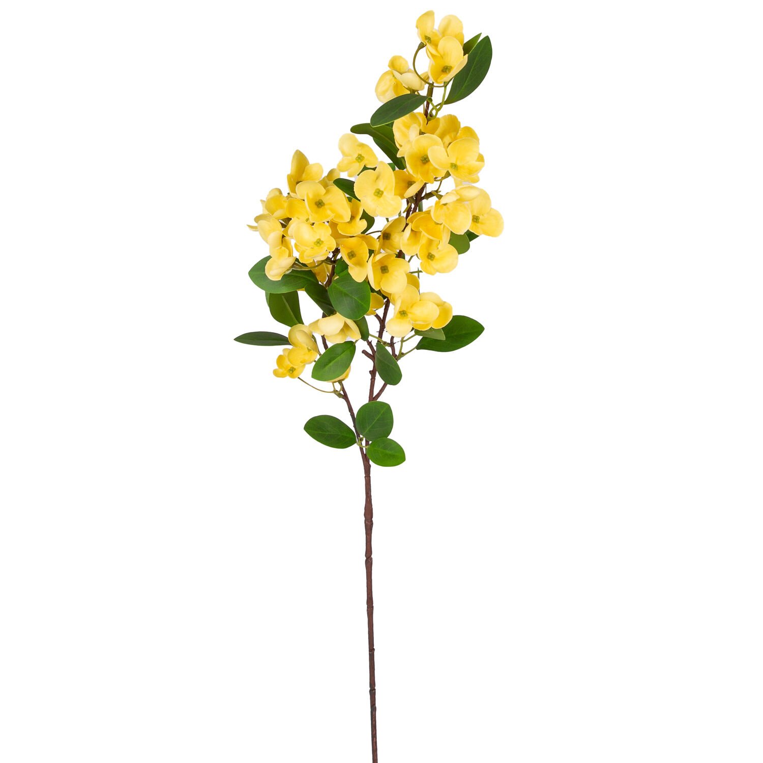 Yapay Islak Dokulu Sütleğen Çiçek Sarı 77 Cm.