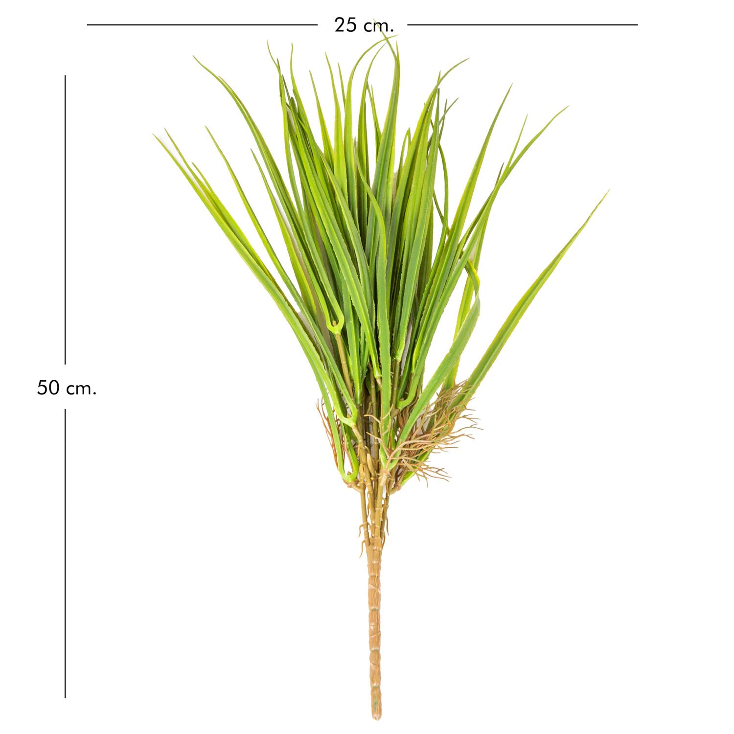 Yapay Saz Demet, Yeşil - 50 cm