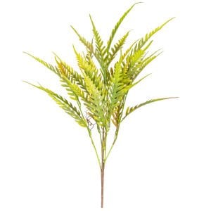 Yapay Fujer - Eğreltiotu Demet, Kızıl/Yeşil - 60 cm