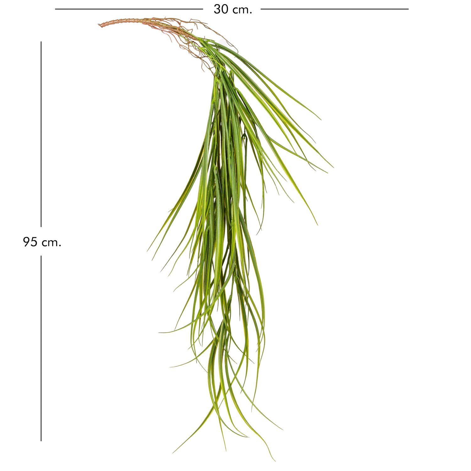 Yapay Saz Sarmaşık, Kızıl/Yeşil - 95 cm