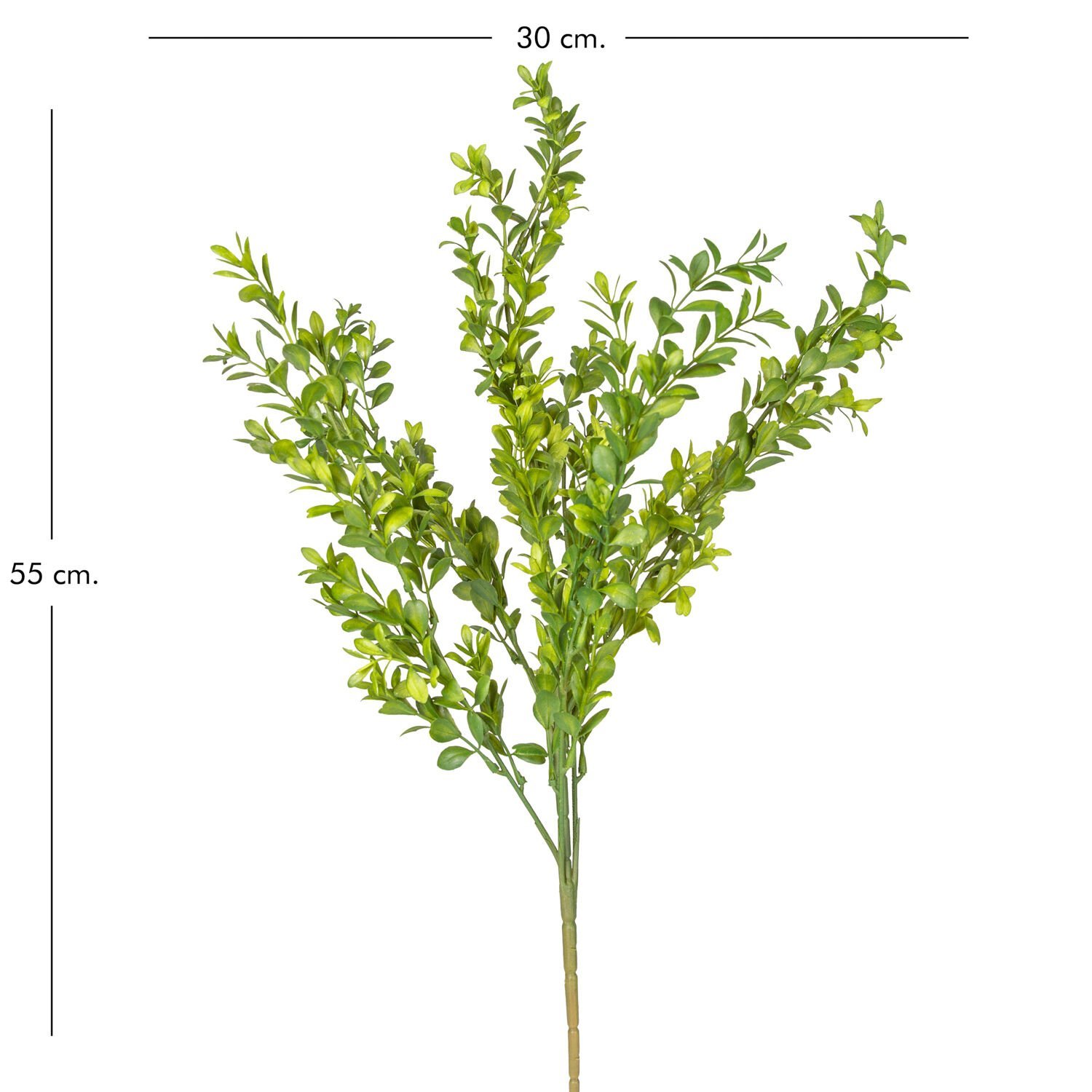 Yapay Bitki, Şimşir, Yeşil - 55 cm