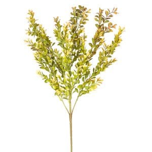 Yapay Bitki, Şimşir, Kahve/Yeşil - 55 cm