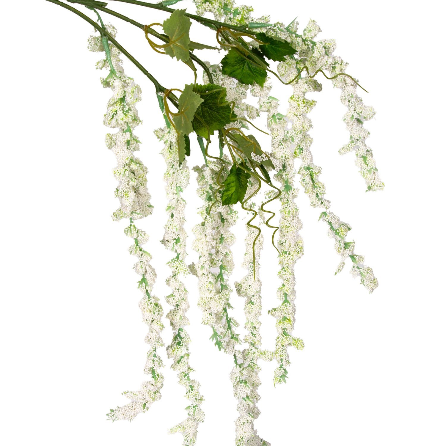 Yapay Gypso, Sarkan, Beyaz - 105 cm