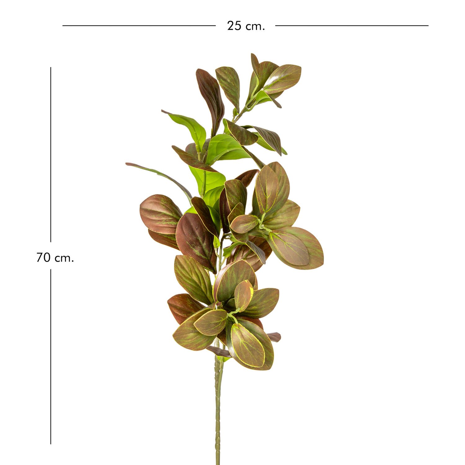 Yapay Manolya Dalı, Kahverengi - 70 cm