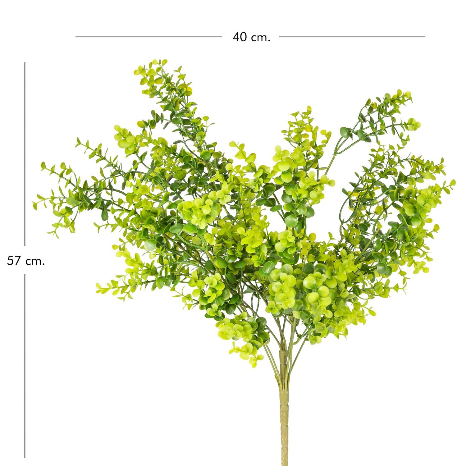 Yapay Bitki, Okaliptus Demet, Yeşil - 57 cm