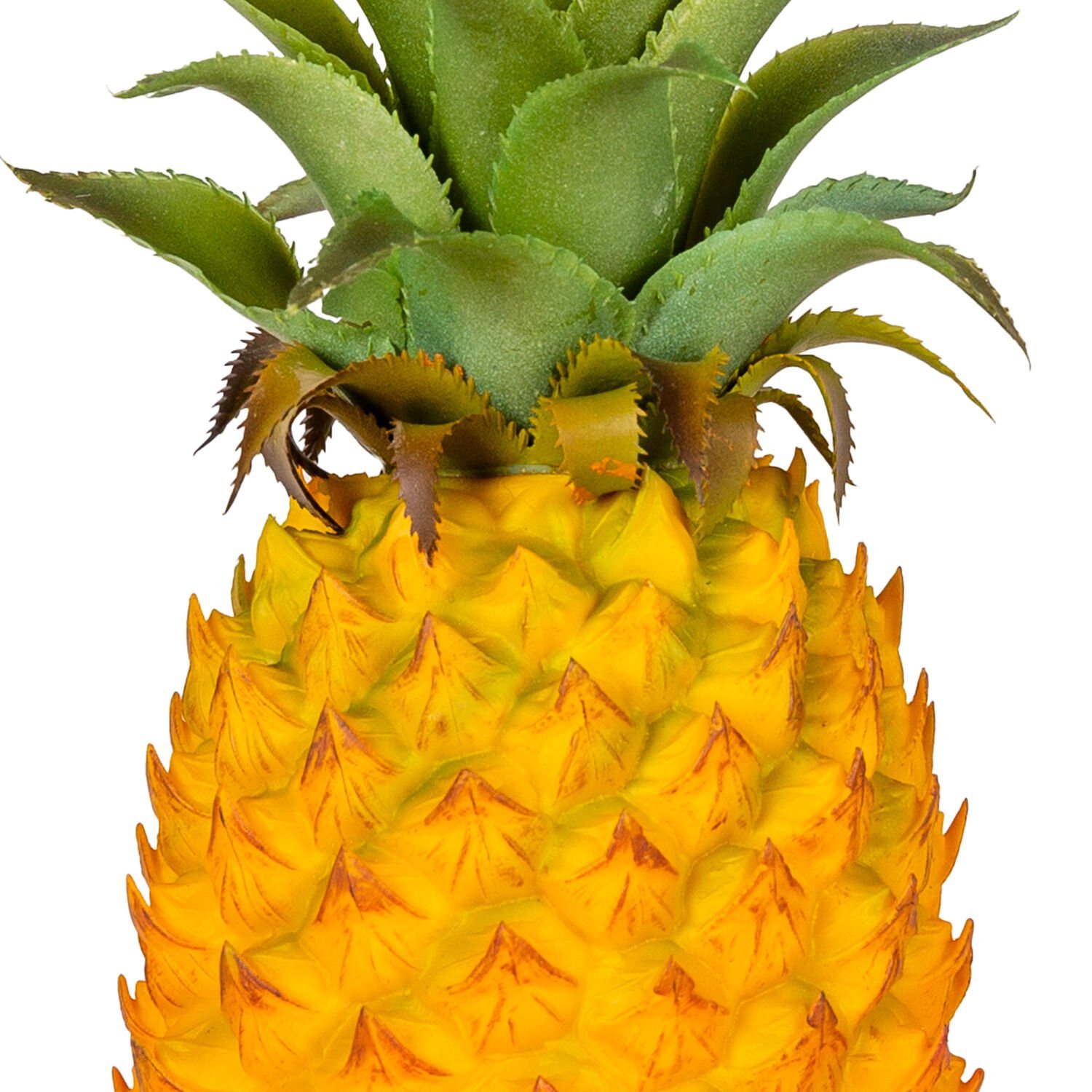 Yapay Meyve, Ananas, Turuncu - 13x24 cm