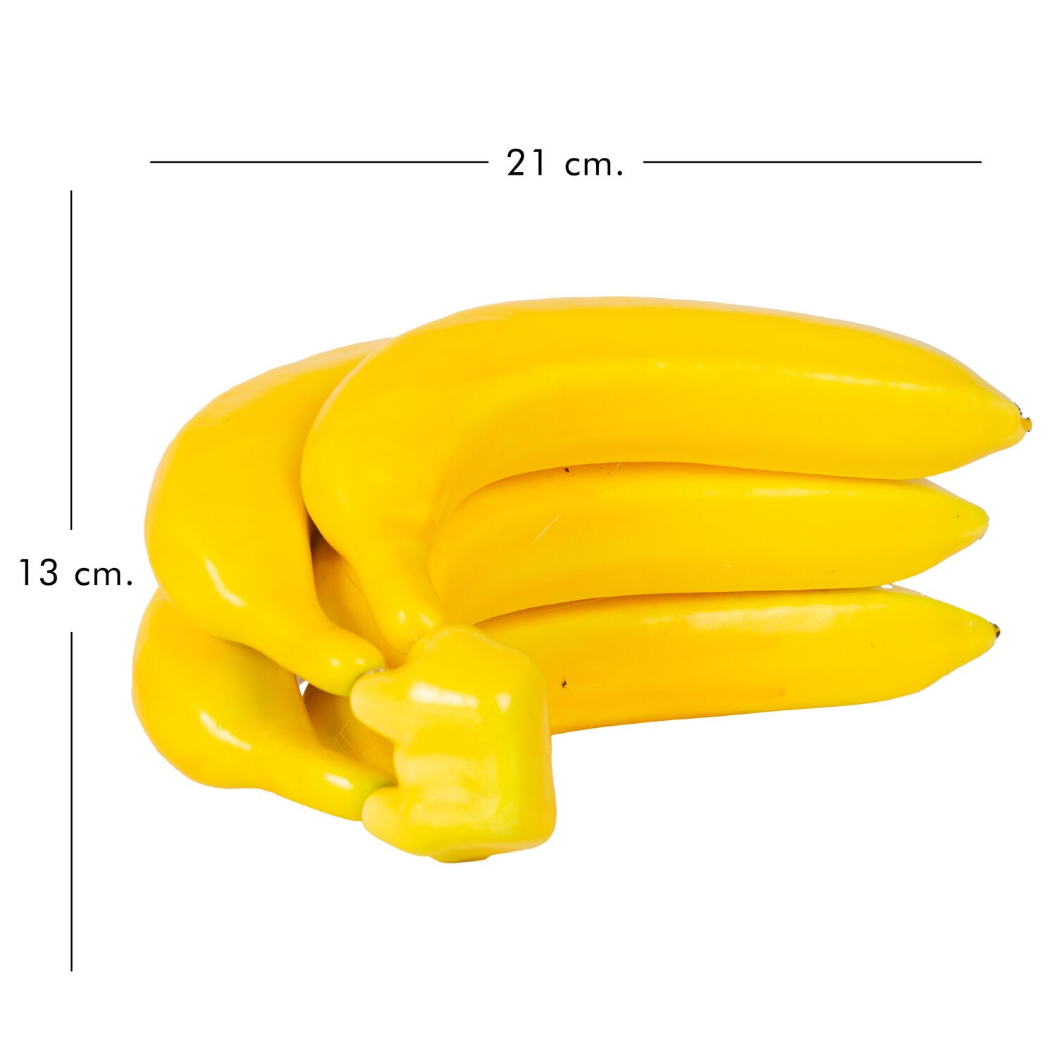 Yapay Muz, Sarı - 5'li, 21x10x13 cm