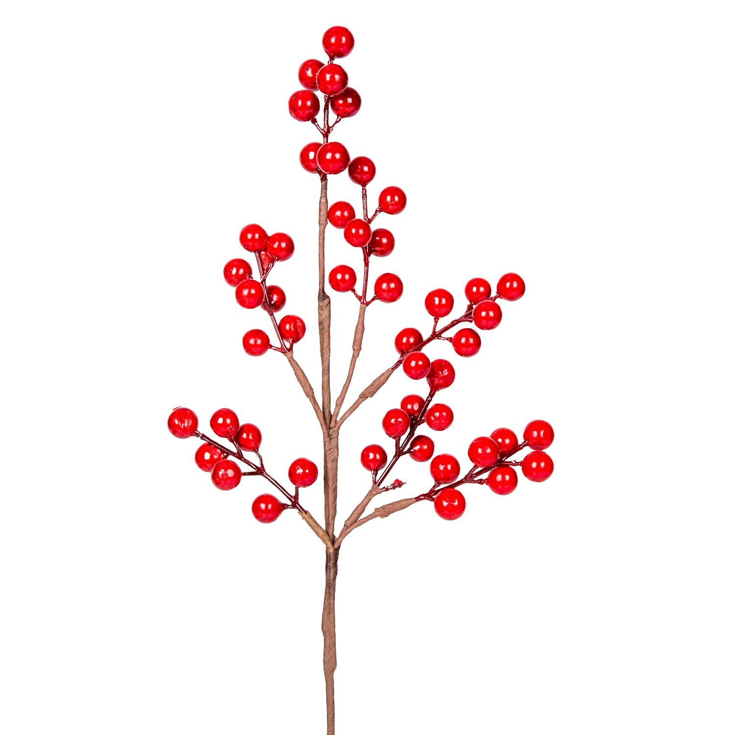 Yılbaşı Süsü, Pike Berry Kokina, Kırmızı - 40 cm