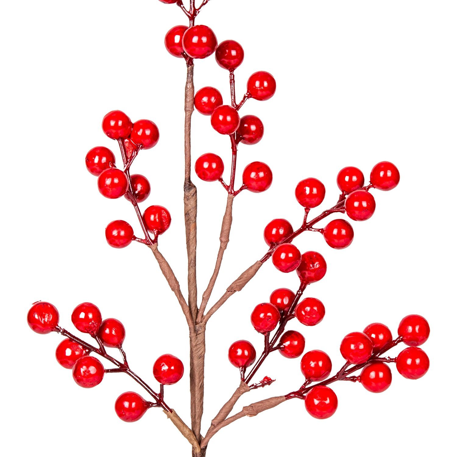 Yılbaşı Süsü, Pike Berry Kokina, Kırmızı - 40 cm