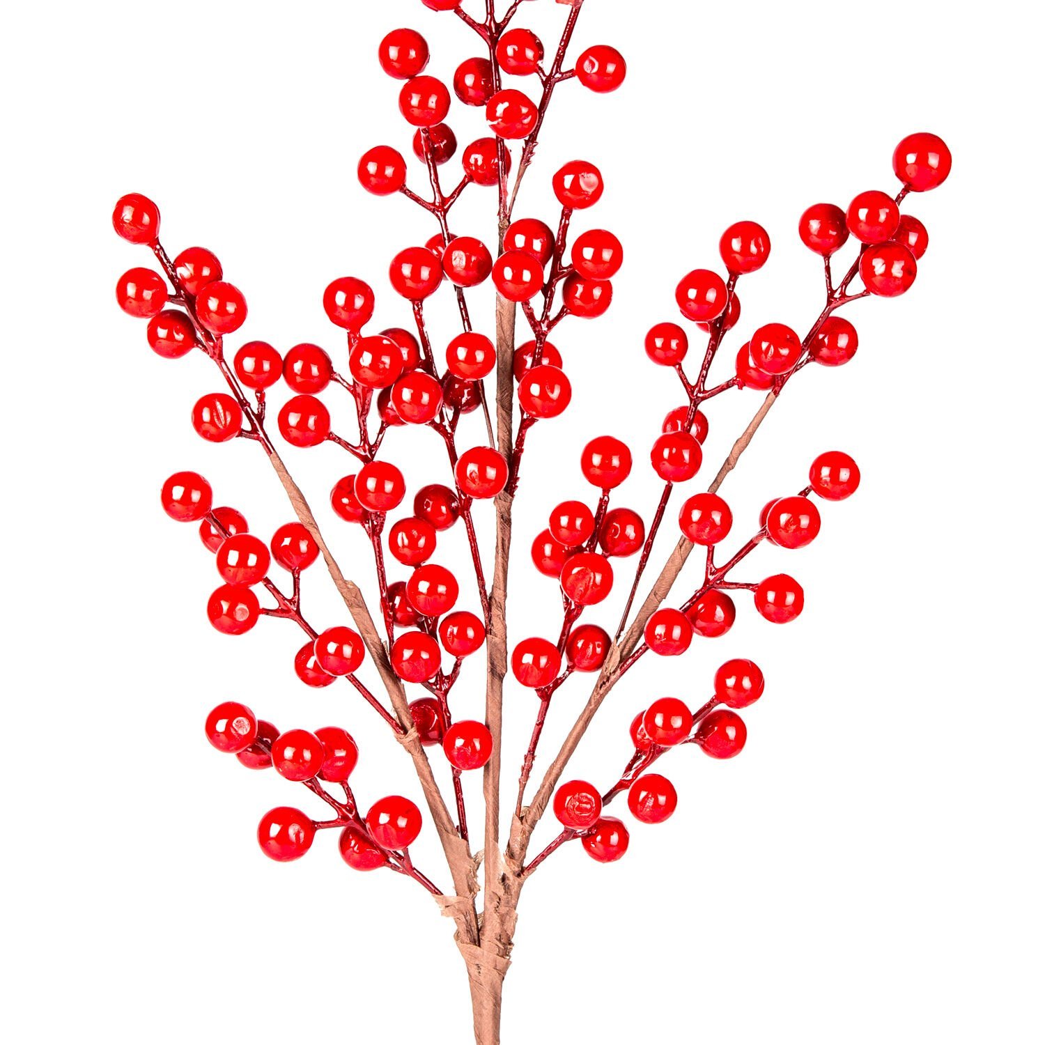 Yılbaşı Süsü, Pike Berry Kokina, Kırmızı - 48 cm