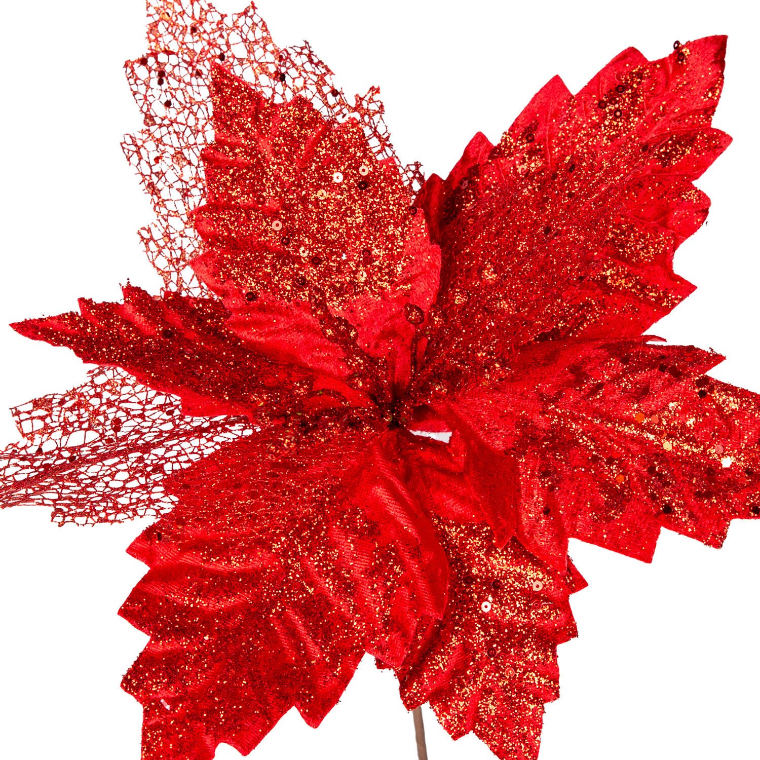 Yılbaşı Çiçeği, Kırmızı - 40 cm