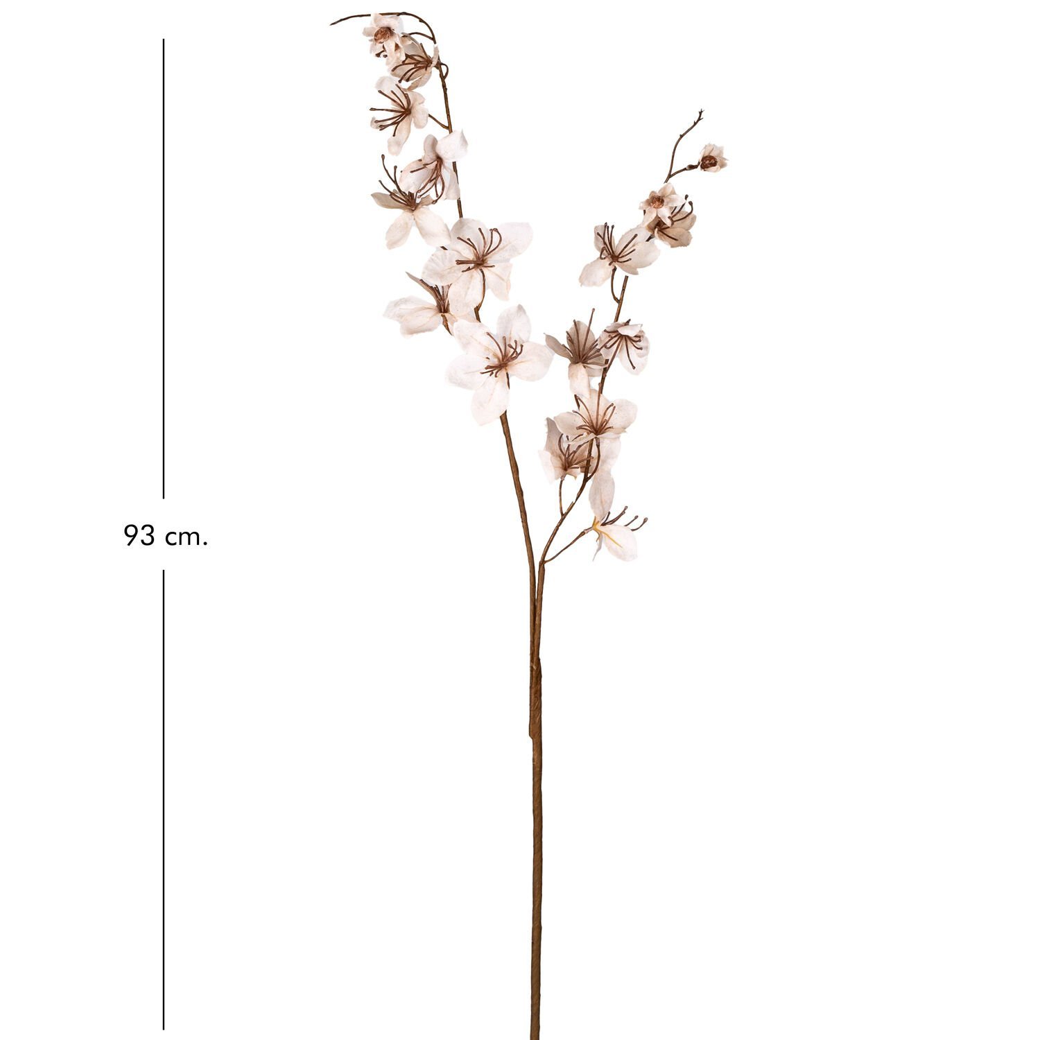 Yapay Bahar Dalı, Krem - 93 cm