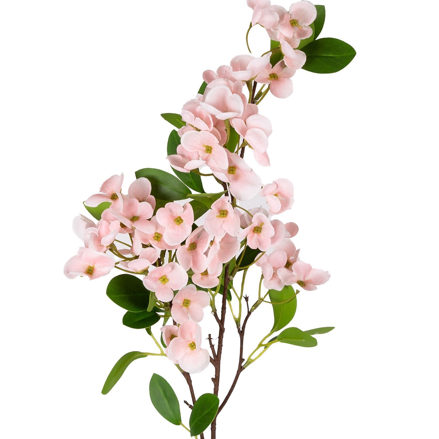 Yapay Sütleğen Çiçek, Soft Pembe - Islak Dokulu, 77 cm