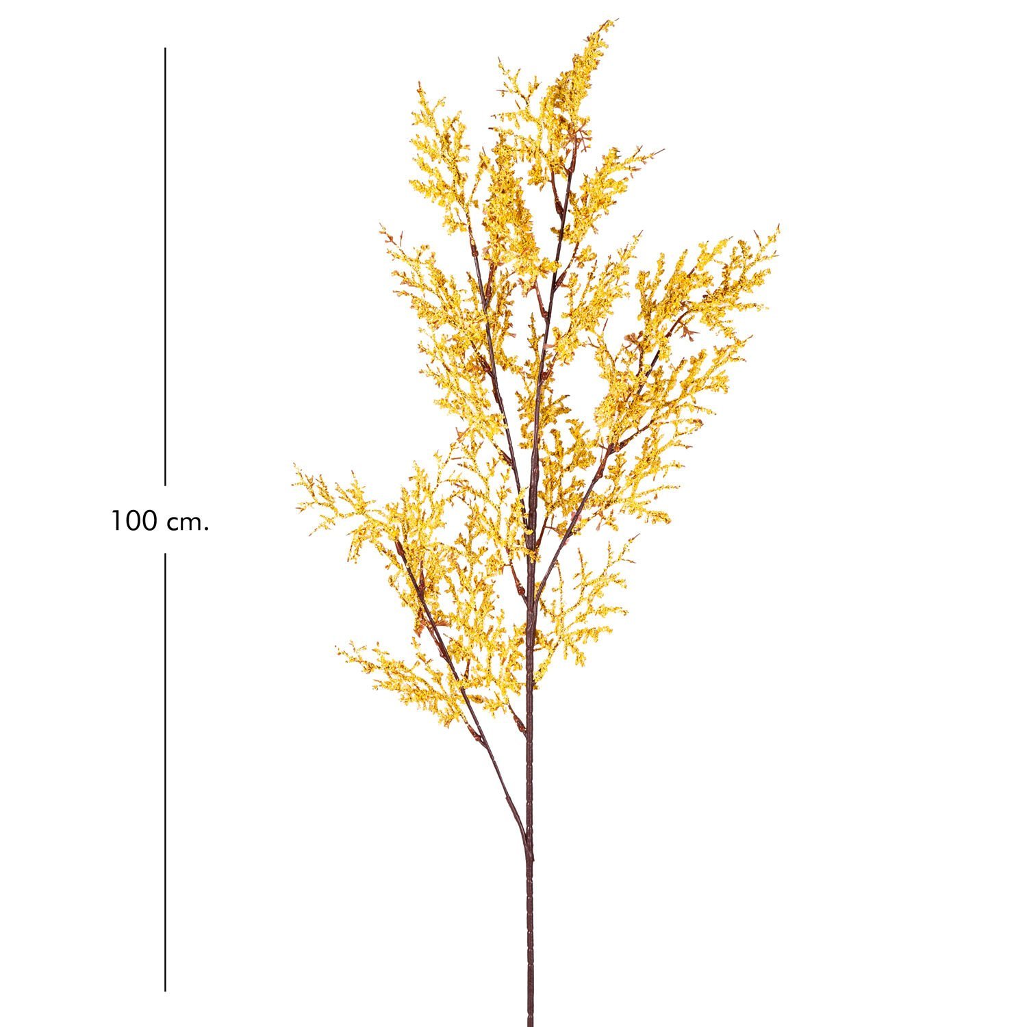 Yapay Çiçek, Cipso, Sarı - Köpük, 100 cm