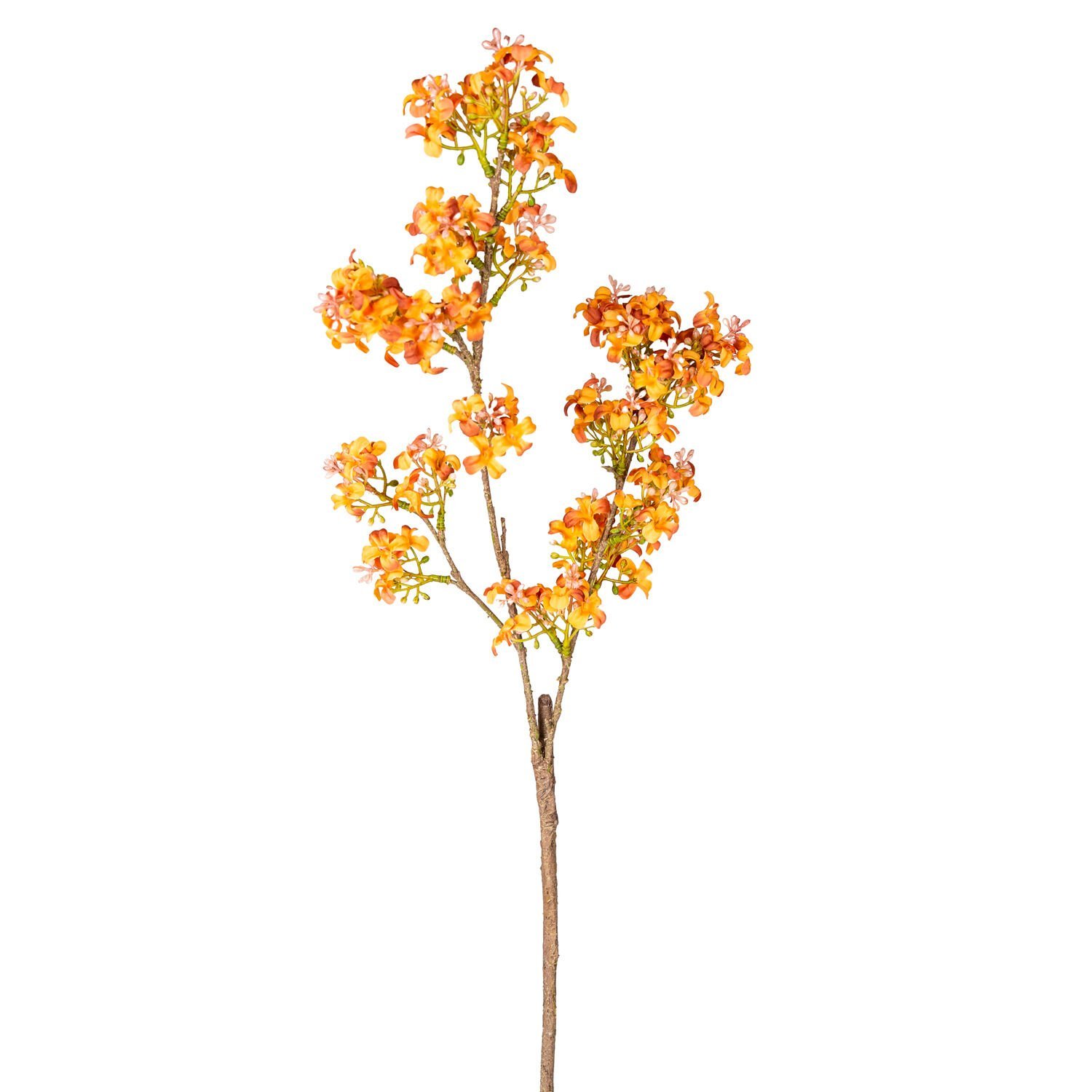 Yapay Bahar Dalı, Turuncu - 70 cm