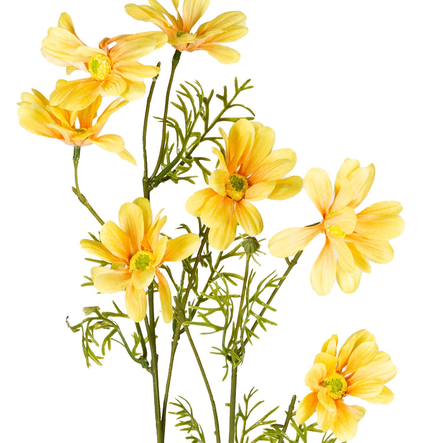 Yapay Çiçek, Papatya, Sarı - 70 cm