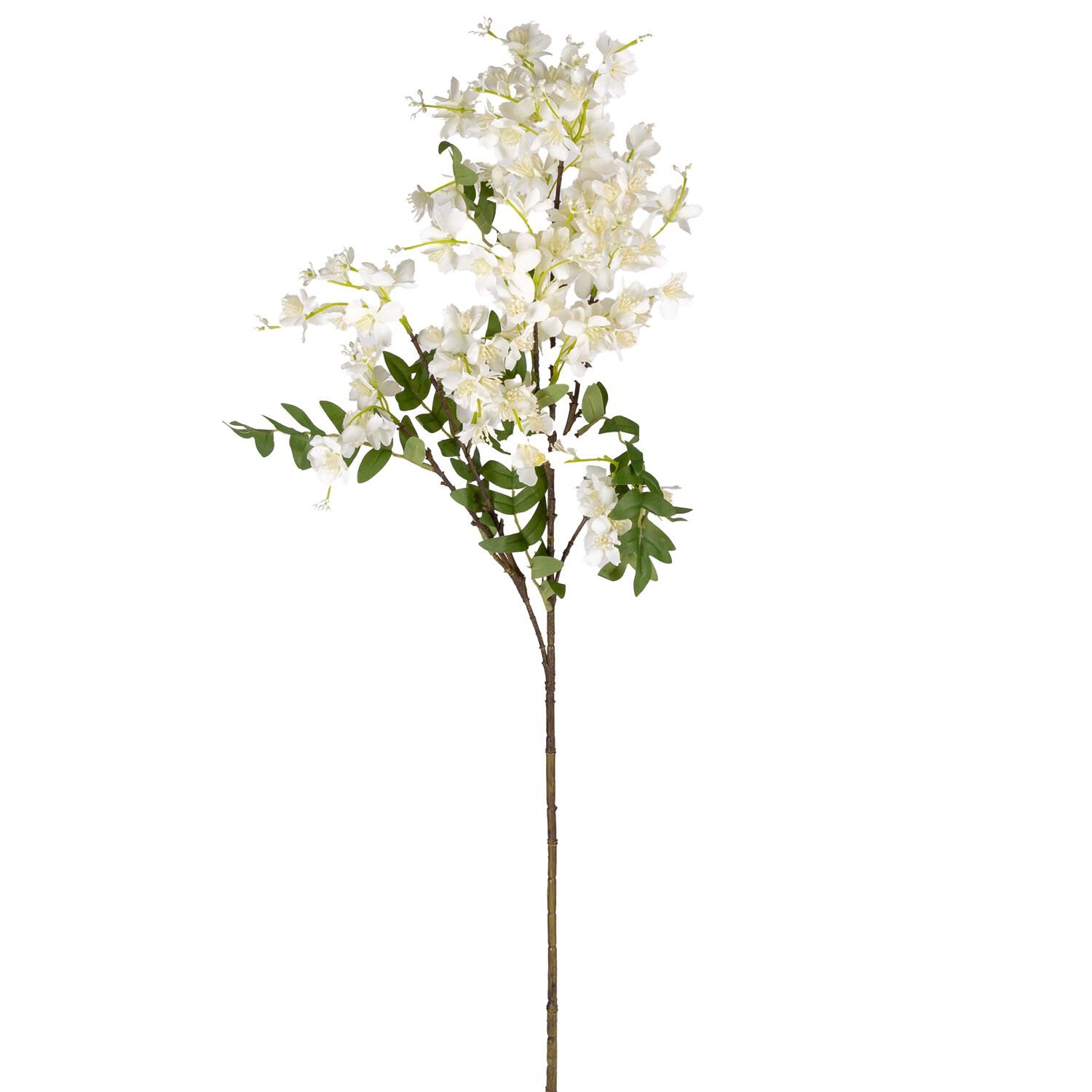 Yapay Bahar Dalı, Beyaz - 88 cm