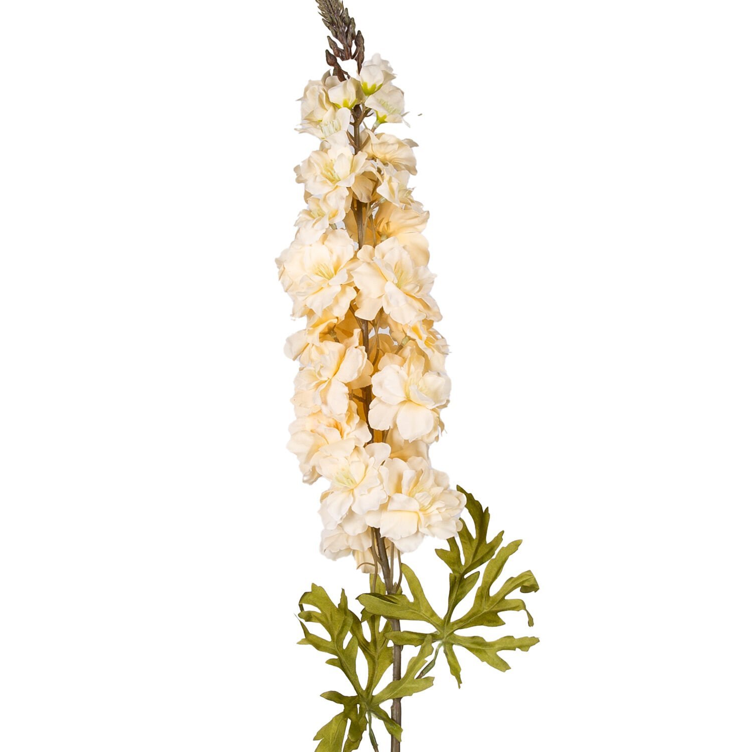 Yapay Delfinyum, Hezaren çiçeği, Krem - 105 cm