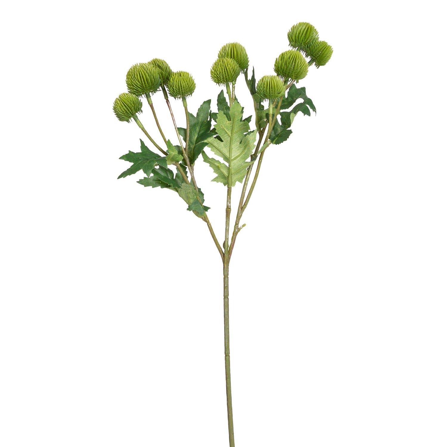 Yapay Çiçek Top Çiçek Yeşil 56 Cm.