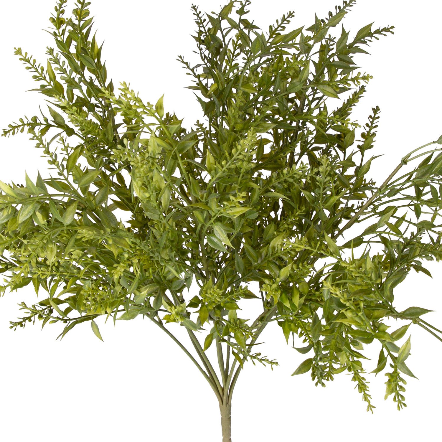 Yapay Çiçekli Bitki, Yeşil - 55 cm