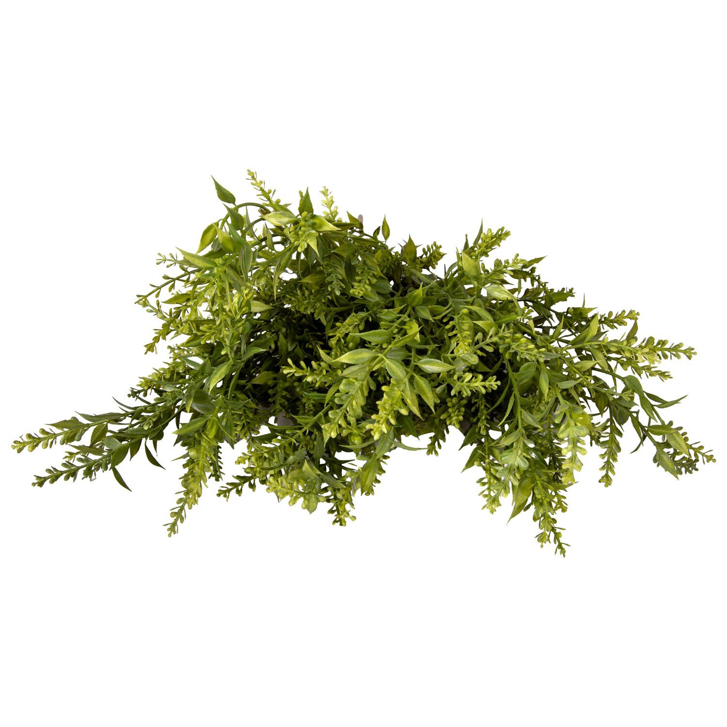 Yapay Çiçekli Bitki, Yeşil - 55 cm