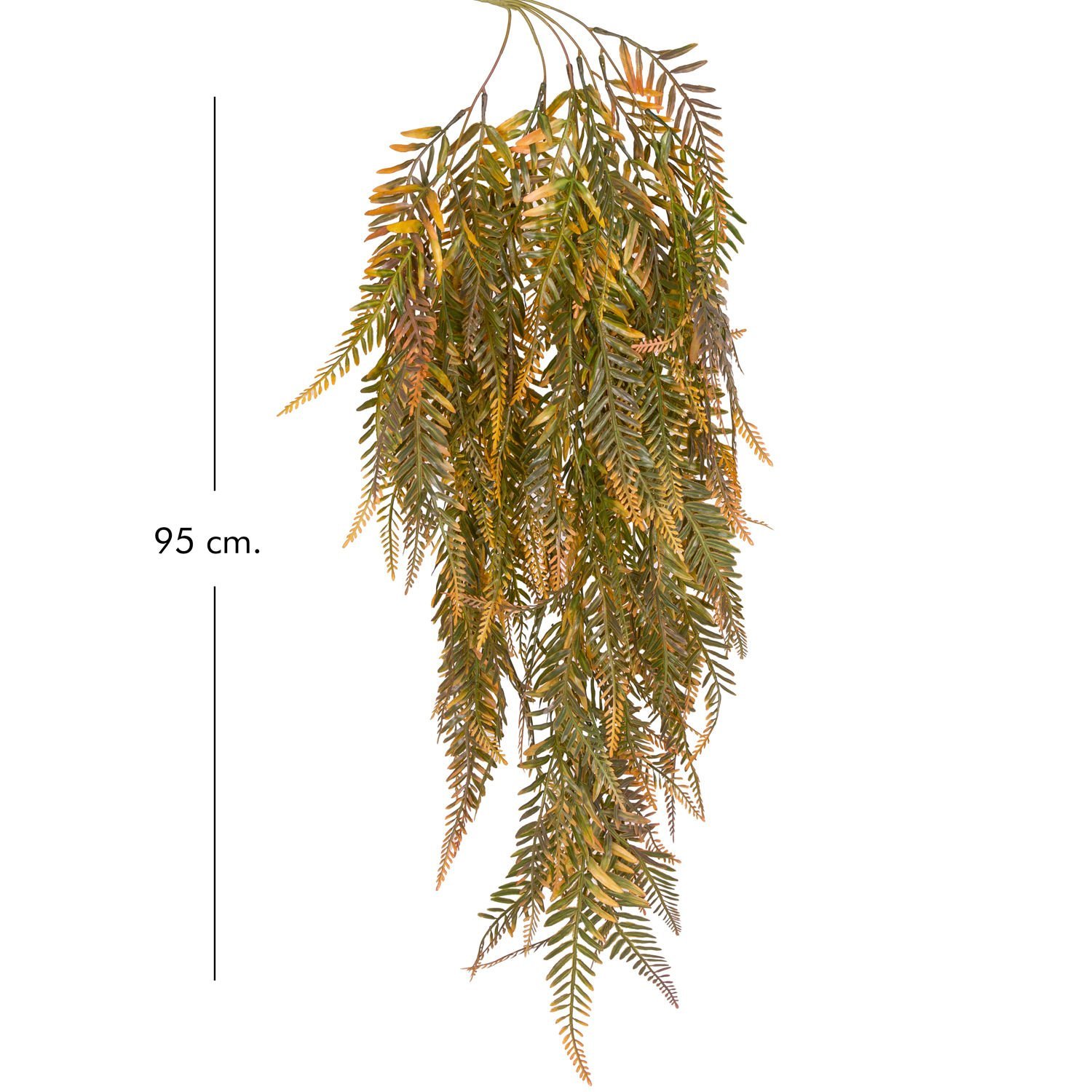 Yapay Fujer-Eğrelti Otu Sarmaşık, Sarı-Yeşil - 95 cm