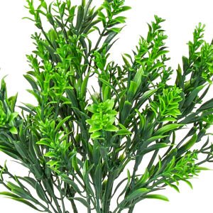 Yapay Nergis Bitkisi Yeşil 40 Cm. UV Korumalı - Dış Mekan Uyumlu