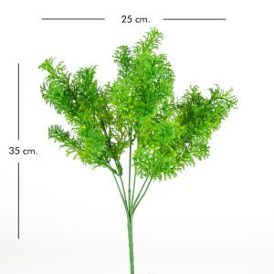 Yapay Bitki Demet 34 Cm. Koyu Yeşil