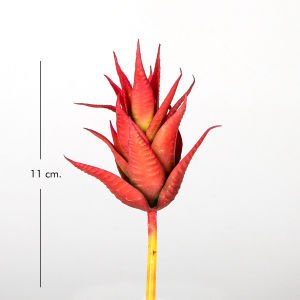 Yapay Kaktüs Sukulent Kırmızı 11 Cm.