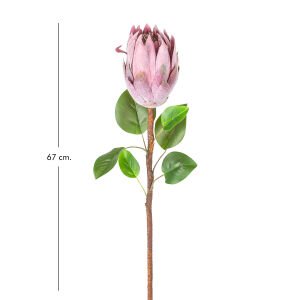 Yapay Protea Bitkisi Mor 67 Cm.