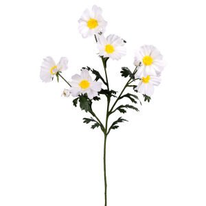 Yapay Papatya Beyaz 85 Cm.