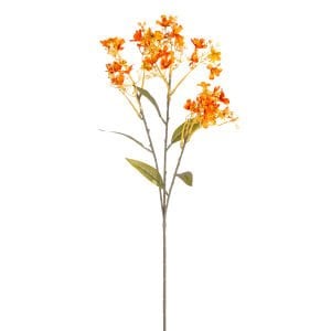 Yapay Defne Dalı Turuncu 72 Cm.