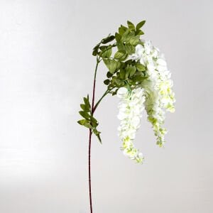 Yapay Akasya Salkım Beyaz 105 Cm.