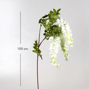 Yapay Akasya Salkım Beyaz 105 Cm.