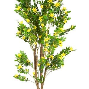 Yapay Ağaç Sunshine 1920 Yaprak 170 Çiçekli Sarı-Yeşil 180 Cm.