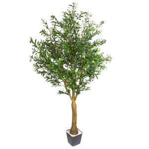 Yapay Zeytin Ağacı 3578 Yaprak 154 Meyveli Yeşil 240 Cm.