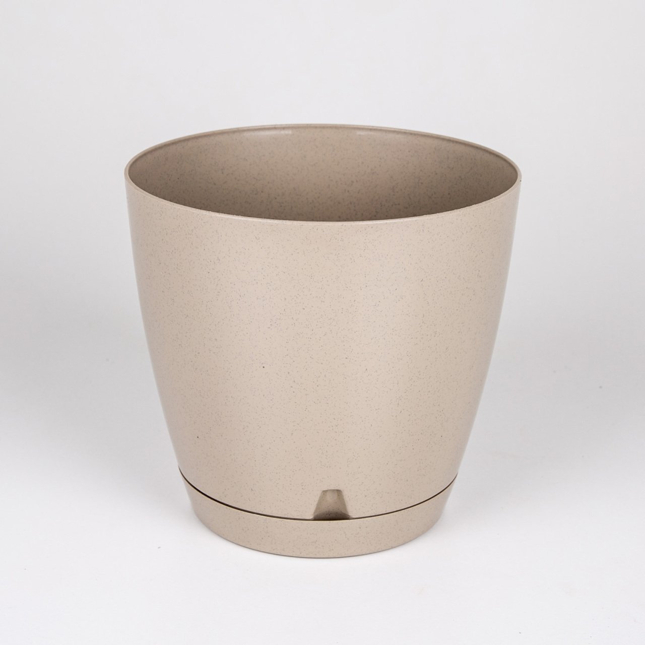 Veramaya Plastik Begonya Saksı No:3 Bej 3 Litre 18x16,5 Cm