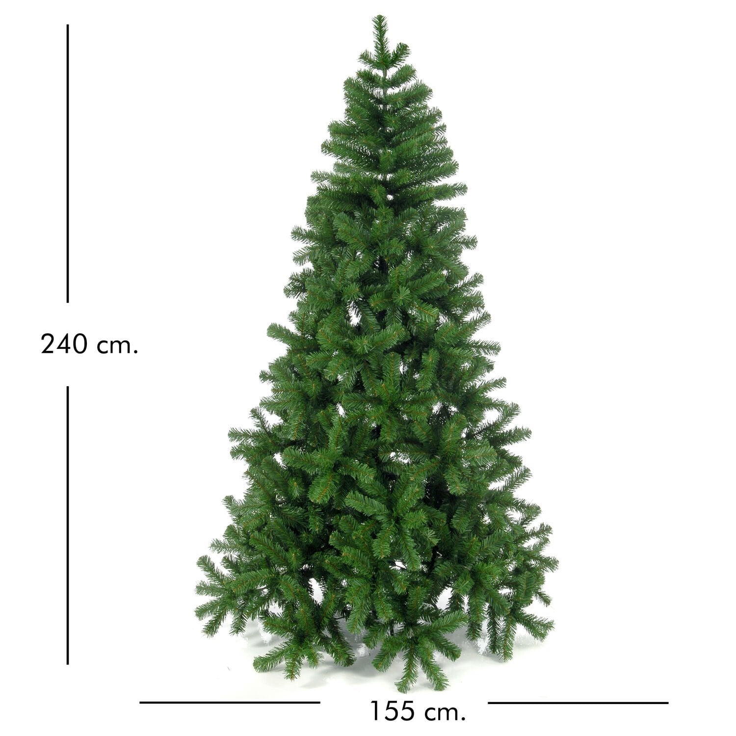 Yapay Yılbaşı Çam Ağacı, ''Süper Colorado De Lux'' - 240 cm